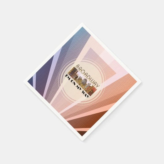 TOP Broadway Star Napkins Serviette (Ecke)