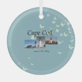 TOP Cape Cod Glass Ornament (Vorderseite)