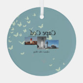 TOP Cape Cod Glass Ornament (Rückseite)