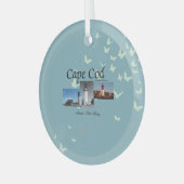 TOP Cape Cod Glass Ornament (Vorderseite links)