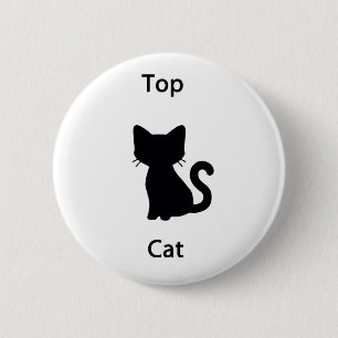 Top Cat Button