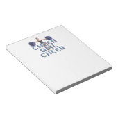 TOP Cheer Girl Cheer Notizblock (angewinkelt)