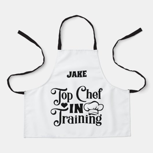 Top Chef in Training Schürze (Vorderseite)