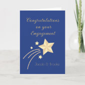 Top Choice! Benutzerdefinierte Verlobung Karte (Vorderseite)