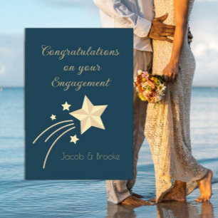 Top Choice! Benutzerdefinierte Verlobung Karte