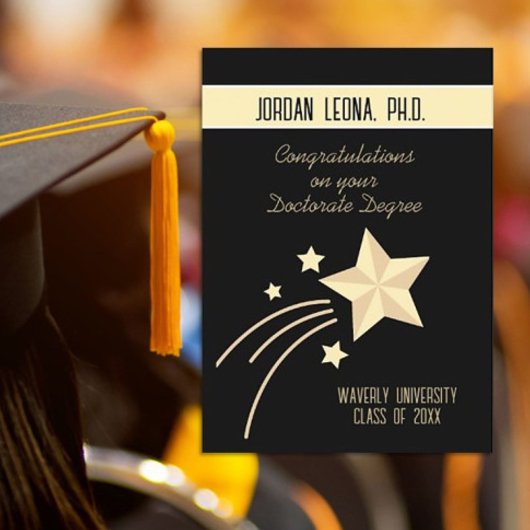 Top Choice! Doctorate Abschluss Card (Ph.D.) Karte