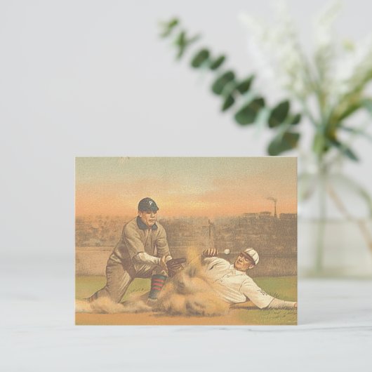 TOP Classic Baseball Postkarte (Stehend Vorderseite)