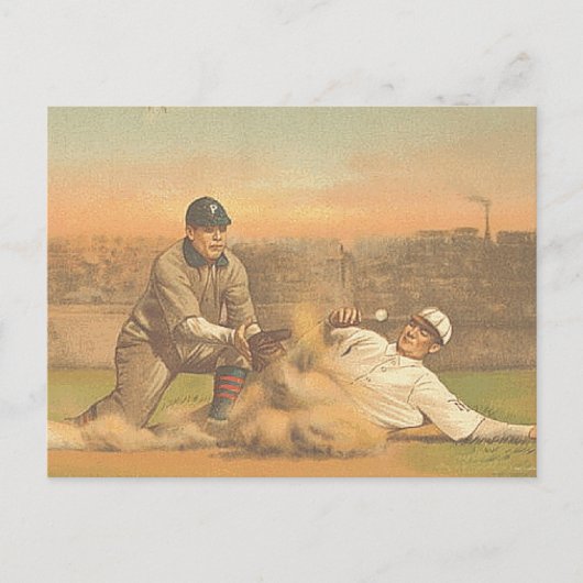 TOP Classic Baseball Postkarte (Vorderseite)