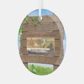 TOP Cooperstown Glass Ornament Aus Glas (Vorderseite links)