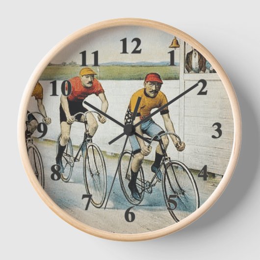 TOP Cycling Old School Uhr (Vorderseite)