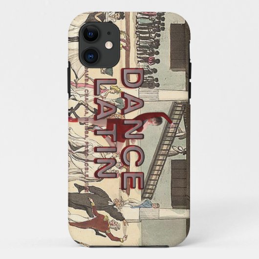 TOP Dance Latin Case-Mate iPhone Hülle (Rückseite)