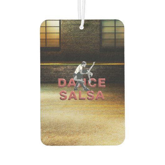 TOP Dance Salsa Air Freshener Autolufterfrischer (Rückseite)