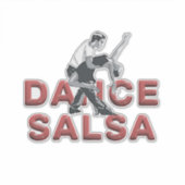 TOP Dance Salsa Aufkleber (Vorderseite)