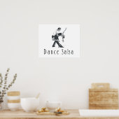 TOP Dance Salsa Poster (Küche)