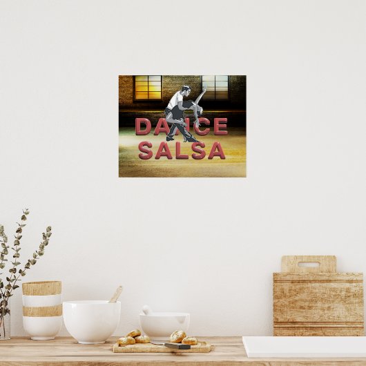 TOP Dance Salsa Poster (Küche)