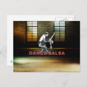 TOP Dance Salsa Postkarte (Vorne/Hinten)