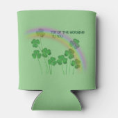 Top der irischen Clovers Dosenkühler (Rückseite)