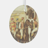 TOP Derby Day Glass Ornament Aus Glas (Vorderseite Rechts)