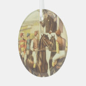 TOP Derby Day Glass Ornament Aus Glas (Vorderseite links)