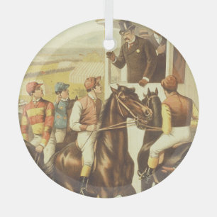 TOP Derby-Tag Glas-Ornament Ornament Aus Glas