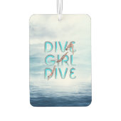 TOP Dive Girl Dive Air Freshener Autolufterfrischer (Rückseite)
