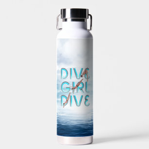 TOP Dive Girl Dive Trinkflasche