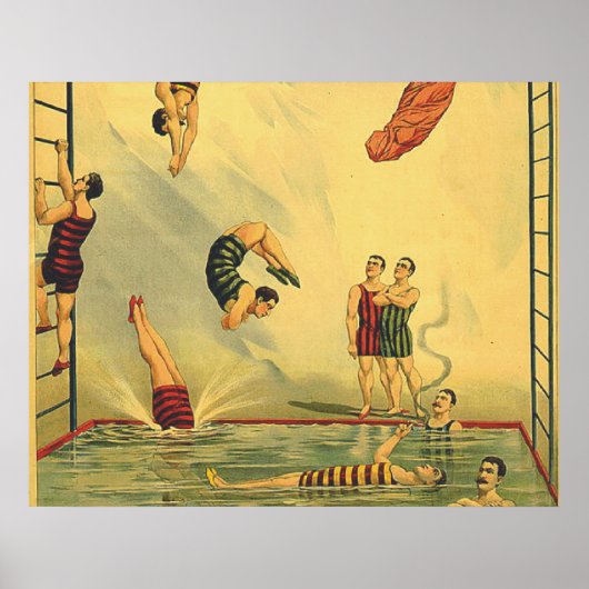 TOP Diving Old School Poster (Vorne)