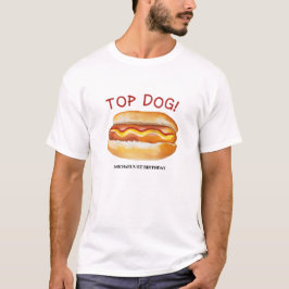 Top Dog Hot Dog Birthday Einladung - Kinder GRILLE
