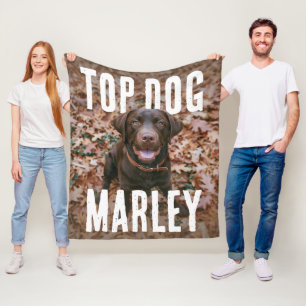 Top Dog PhotoPop Fleecedecke