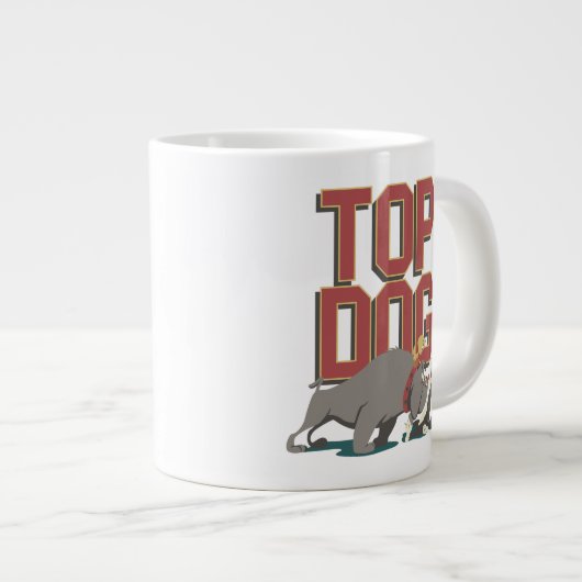 "Top Dog" Spickwächter TWEETY™ von SYLVESTER™ Jumbo-Tasse (Vorderseite Rechts)