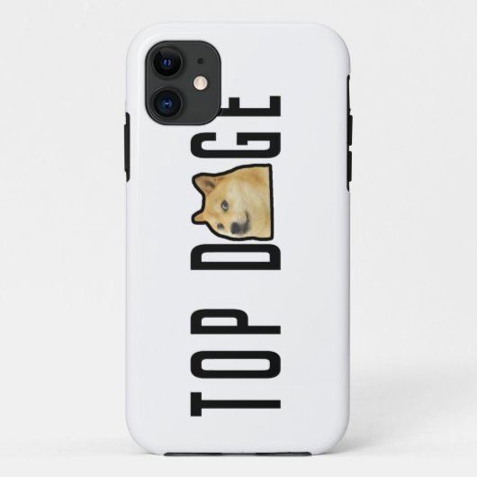 Top doge iphone case (Rückseite)