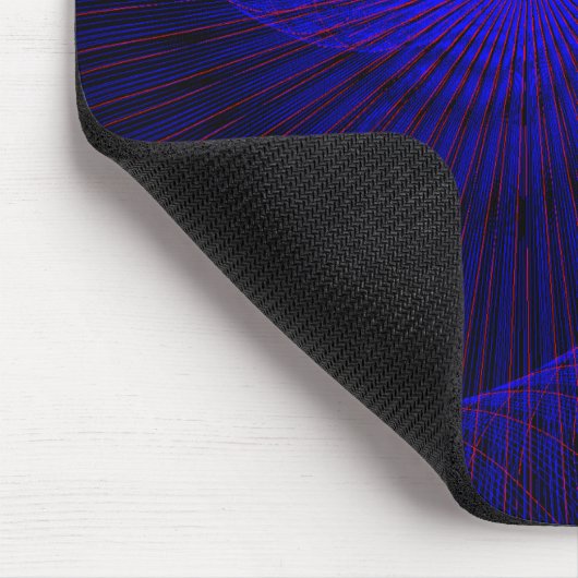 Top Down Dual Funnel Geometric Mouse Pad Mousepad (Ecke)