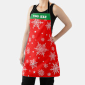 "Top Elf" Weihnachtsfeiertag Schürze (InSitu)