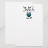 TOP Erdlauf Briefpapier (Vorne/Hinten)