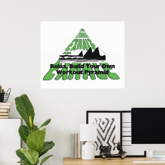 TOP EXhale Poster (Heimbüro)