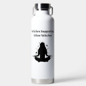 Top Feminist Gift Yoga Whimsical Zodiac Celestial Trinkflasche (Vorderseite)