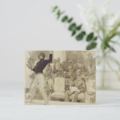 TOP-Fencing Postkarte (Stehend Vorderseite)