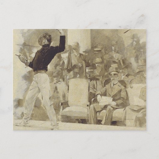 TOP-Fencing Postkarte (Vorderseite)