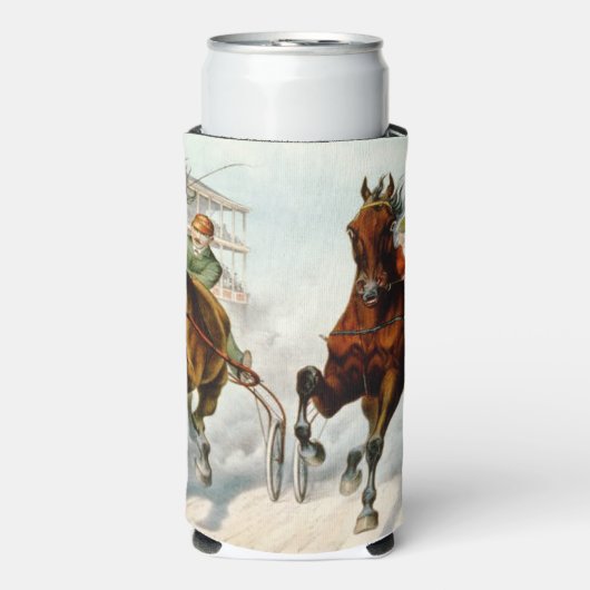 TOP Finish Line Fanatic Selters Dosenkühler (Seltzer Vorderseite)