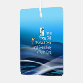 TOP Fitness Triple Play Metal Ornament (Vorderseite links)