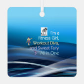 TOP Fitness Triple Play Metal Ornament (Rückseite)