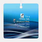 TOP Fitness Triple Play Metal Ornament (Vorderseite)