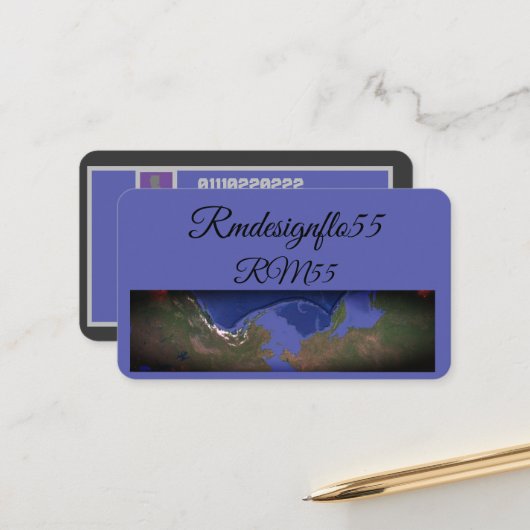 TOP-Flow Terminkarte (Vorderseite/Rückseite Beispiel)