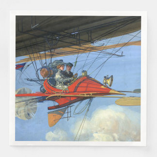 TOP Fluglehrer Papier-Tischservietten Serviette