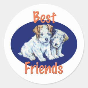 Top Friends Round Sticker