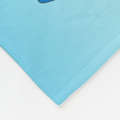 Top Fuel Dragster Cartoon Fleecedecke (Ecke)