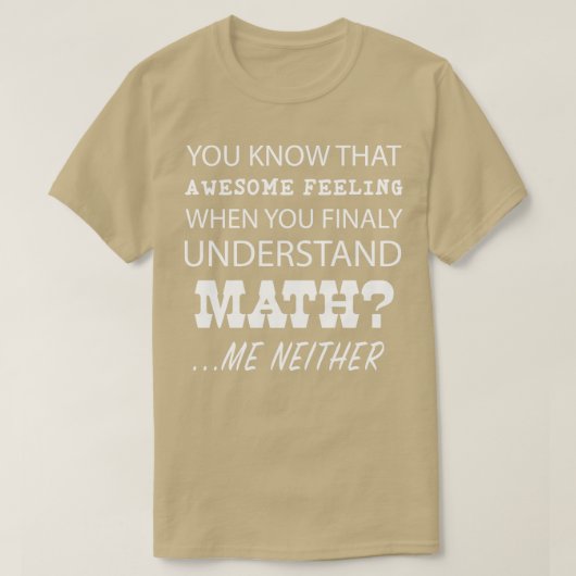 Top Funny Phantastisch verstehen Mathematik Gesche (Design vorne)
