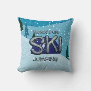 TOP Für Skispringen geboren Kissen