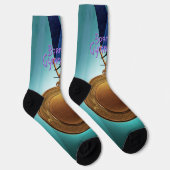 TOP Für Turnen geboren Socken (Rechts)
