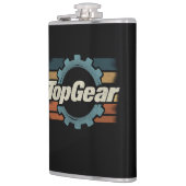Top Gear Retro Vintage Flachmann (Links)